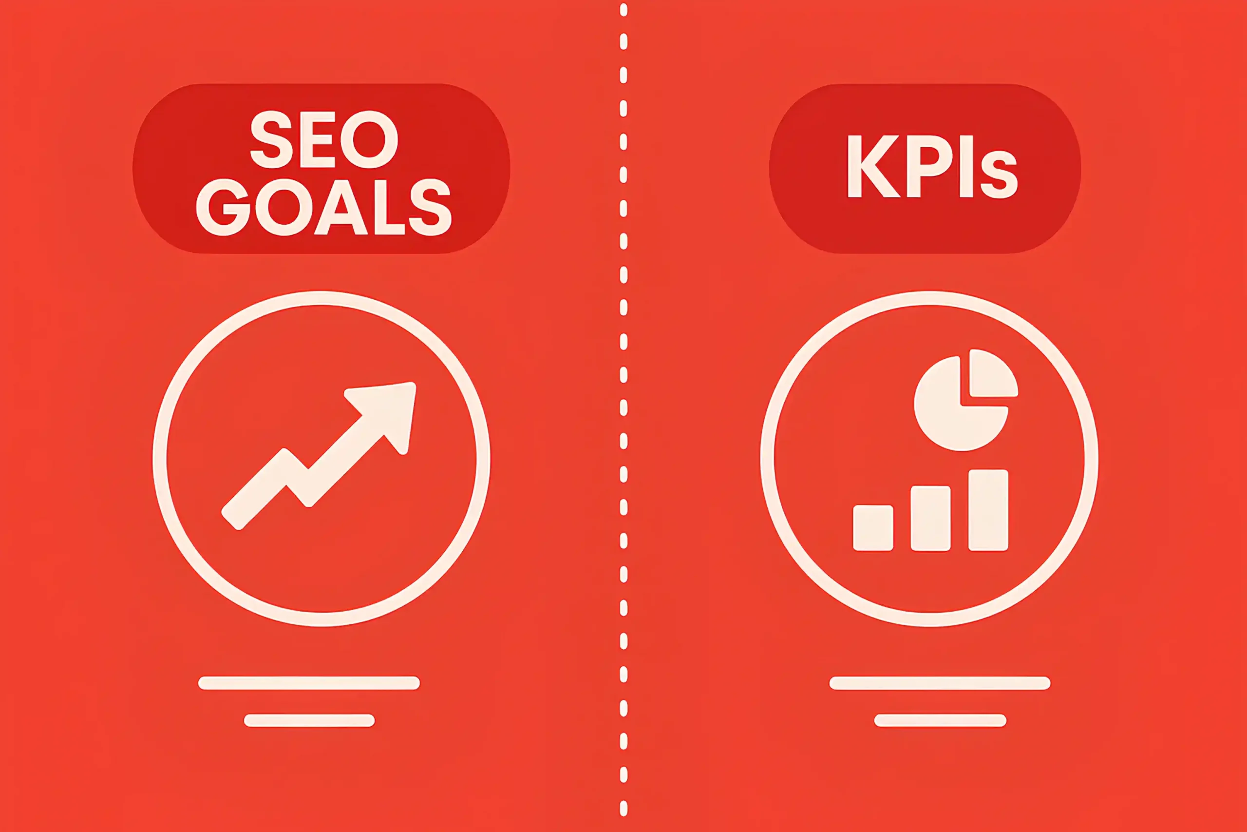 SEO goals vs KPIs