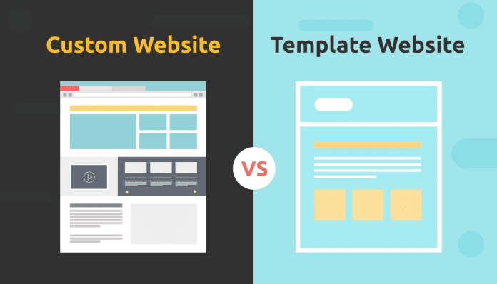Custom website vs website template