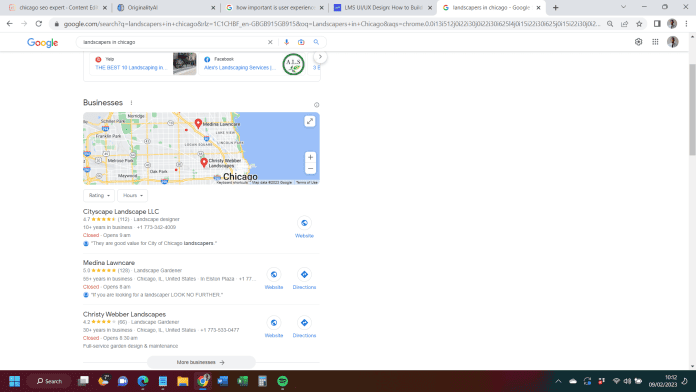google search chicago