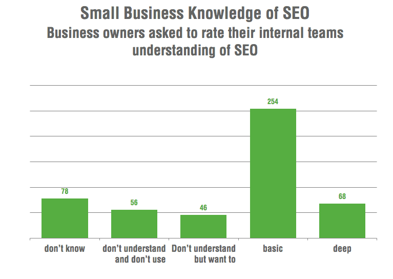 small business understanding of SEO