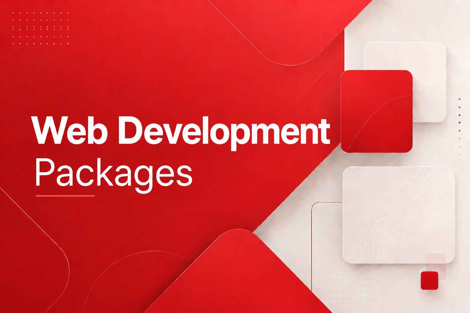 web development packages